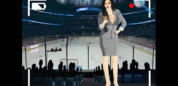  I SCORED A SEXY REPORTER GIRL
